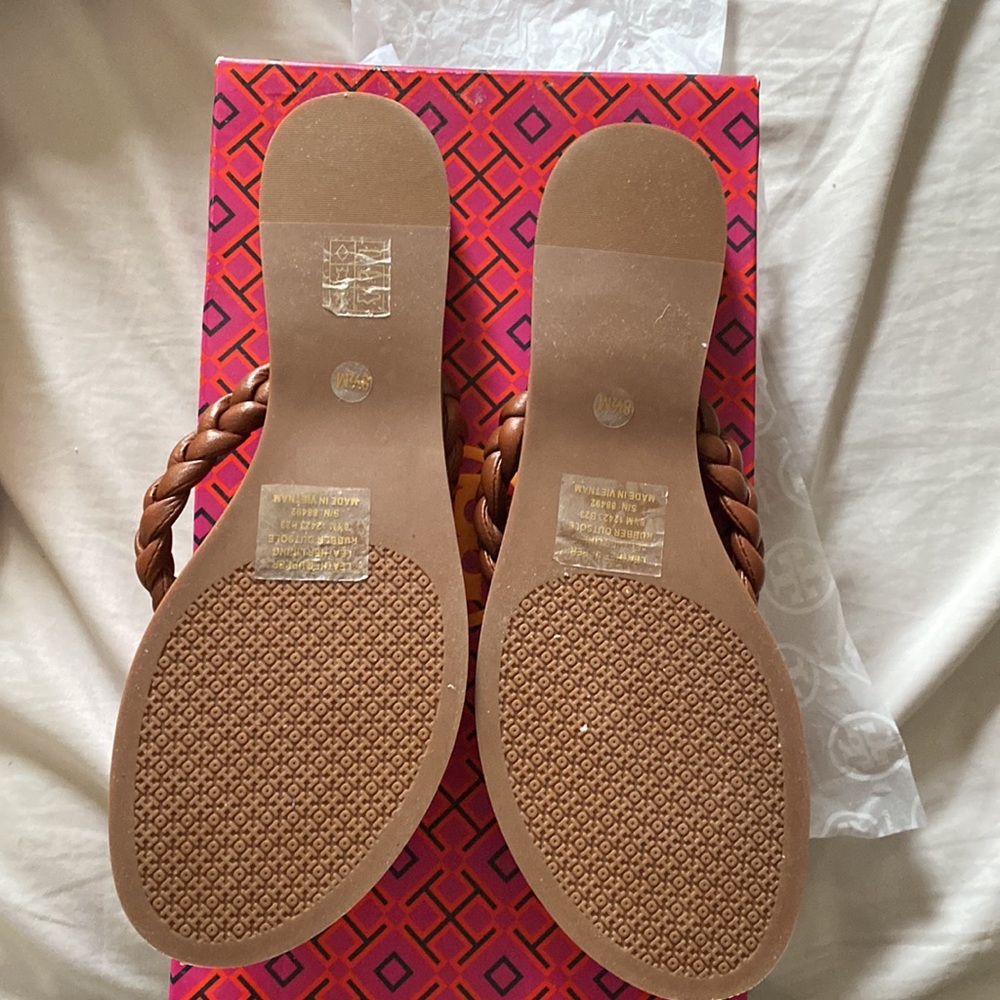 Tory Burch Braided Benton thong flip flops - Picture 3 of 4